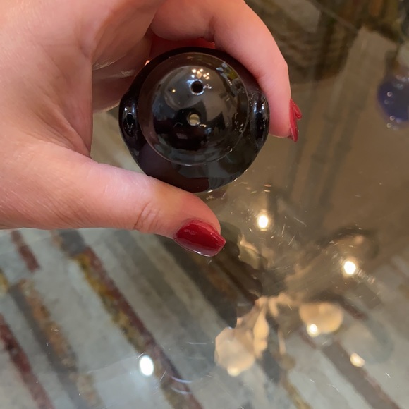 Vintage palm spring sleek black salt pepper shakers - Picture 8 of 8